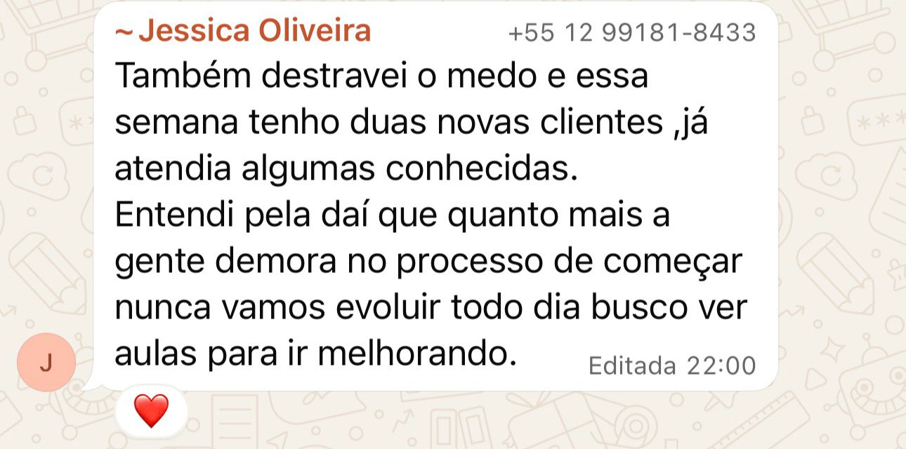 Depoimento Jessica Oliveira