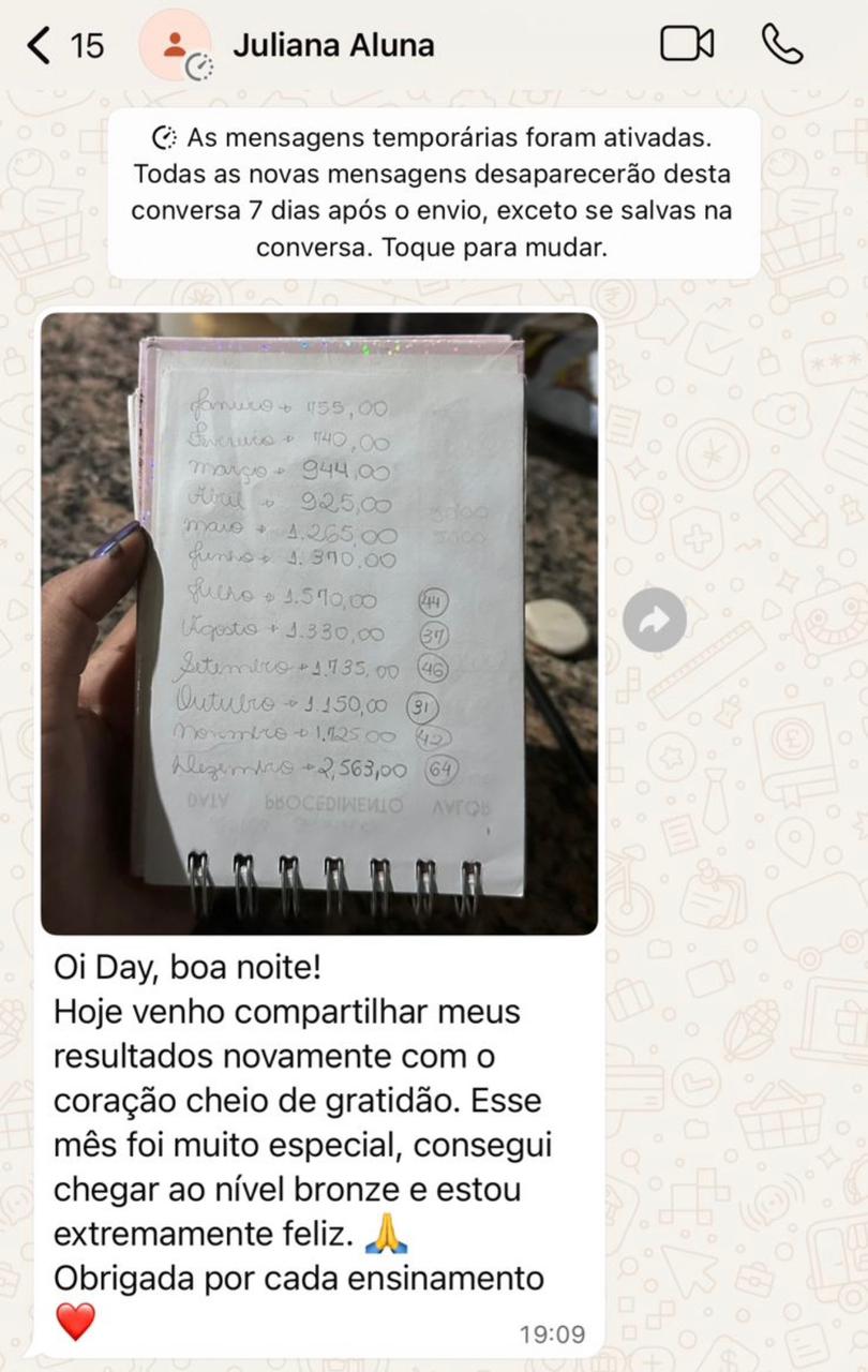 Faturamento Juliana
