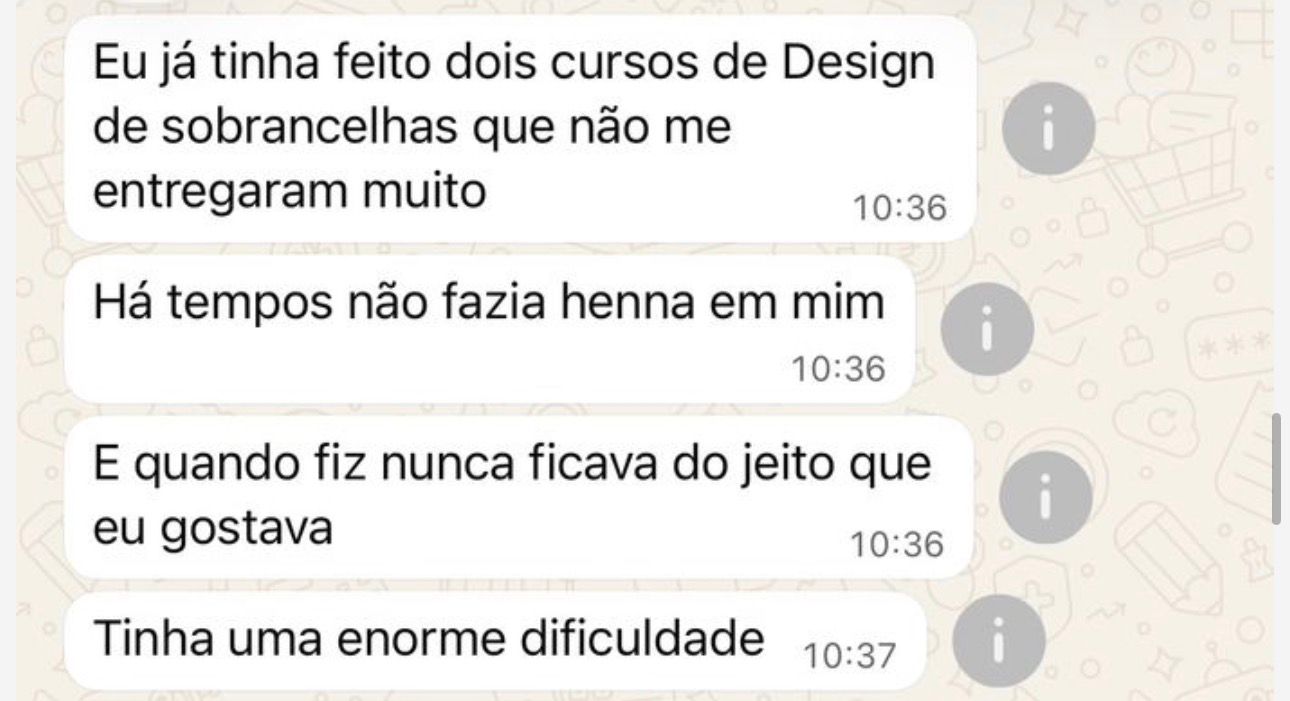 Depoimento aluna