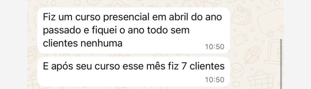 Depoimento de 7 clientes